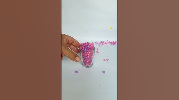 The Most Amazing Reverse Challenge #ReverseFilming #ColorfulMarbles #GlassPearls