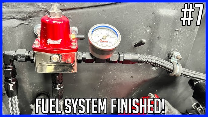 Installing A Fuel Pressure Gauge On An Aftermarket Fuel Rail - LS Swap 