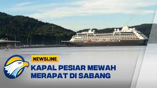 Kapal Pesiar Dinggah di Sabang Bawa Ratusan Turis - [Newsline]