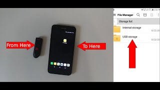 Use a Flash Drive on an Android Phone With an OTG Cable!