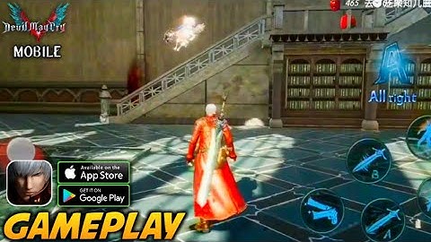 Devil May Cry Mobile RPG Beta First Gameplay Android & IOS | DMC mobile gameplay