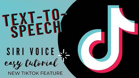 HOW TO DO TEXT TO SPEECH ON TIKTOK | Siri Voice Tutorial On TikTok | Robot Voiceover Feature #shorts
