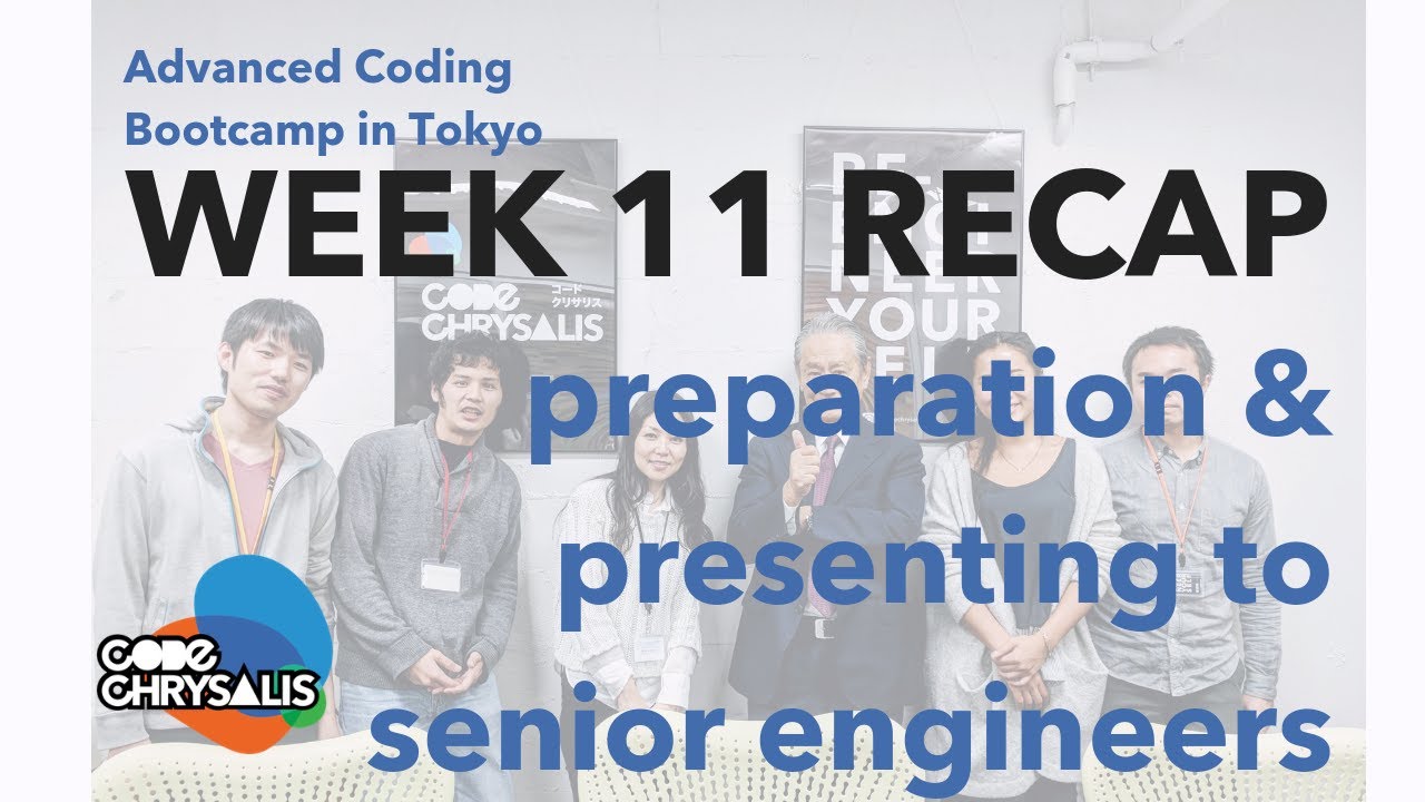 Code Chrysalis - Week 11 - Advanced Coding Bootcamp - YouTube