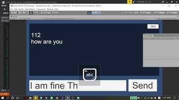 tcp協議 Unity 聊天室demo