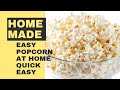 Home made easy and quick popcorn at home in new wayall new flavour popcorn yummy and crispy