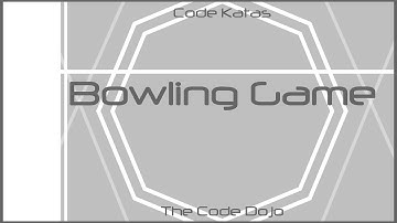 Bowling Game (Java) - Code Katas Demonstrated