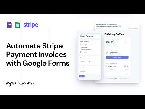 Send Stripe Invoices with Google Forms