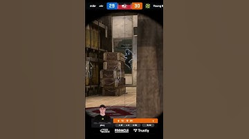 PHZY INSANE ACE 6th OVERTIME - MIRAGE - #shorts #csgo