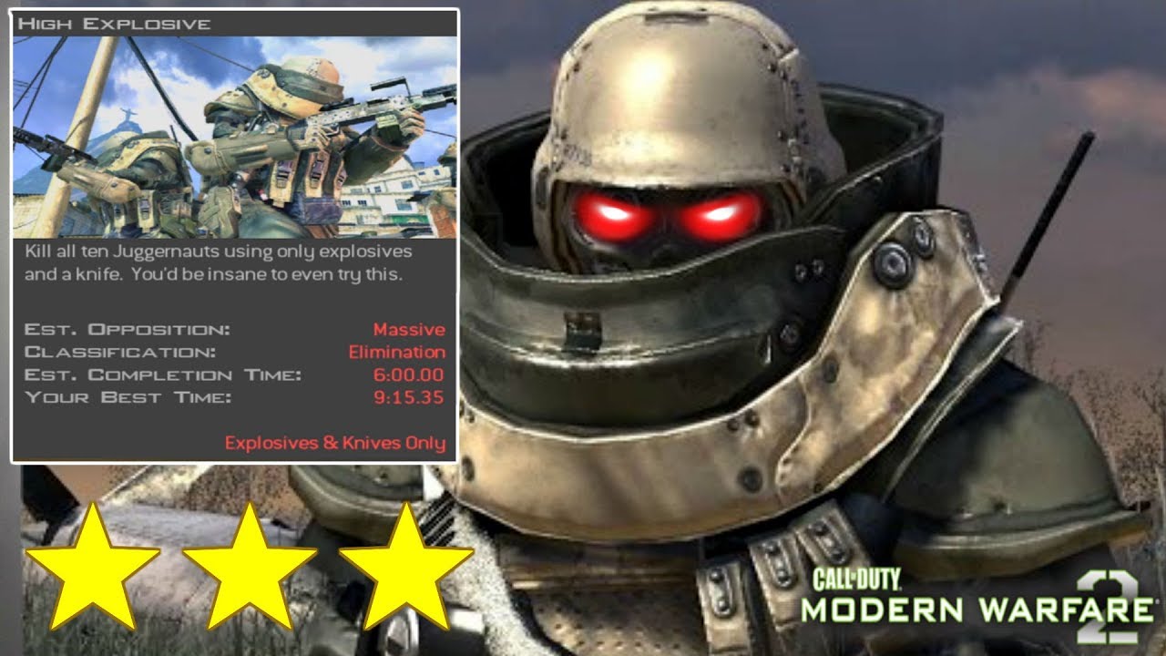 THE HARDEST SPECIAL OPS MISSION IN MW2...HIGH EXPLOSIVE 💥*VETERAN ...