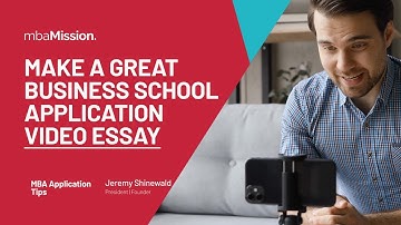How to Make a Video Essay for Business School