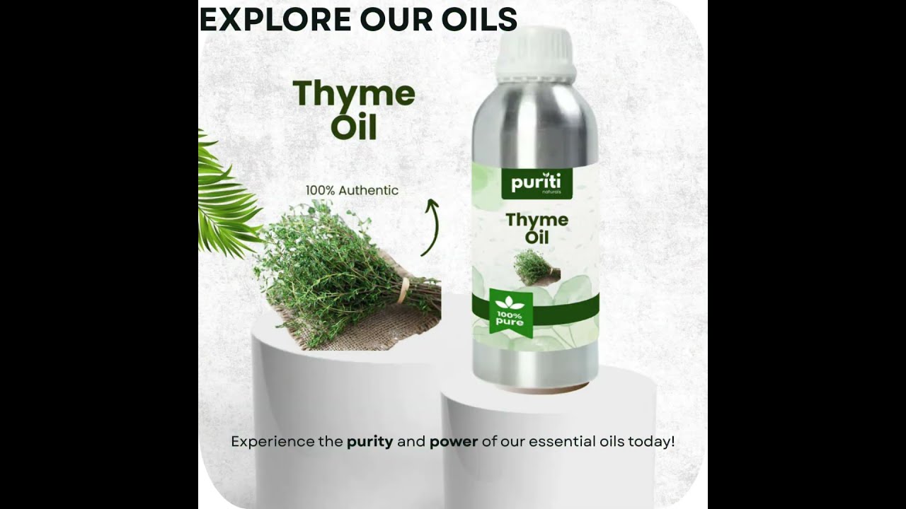 "Nature in every drop 🌸 Discover the magic of essential oils with PuritiNaturals."