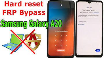 How to Hard reset/FRP Bypass Google Account Lock Samsung A20 Android 11  without pc, Alliance Shield