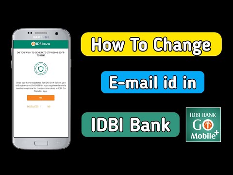 how to change email id in idbi bank online | idbi bank me email id kaise change kare