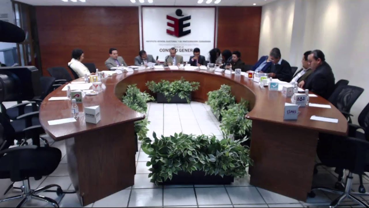 Sesión Ordinaria del Consejo General electoral college votes