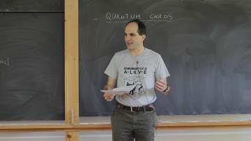 Juan Martin Maldacena: "Chaos and black holes"