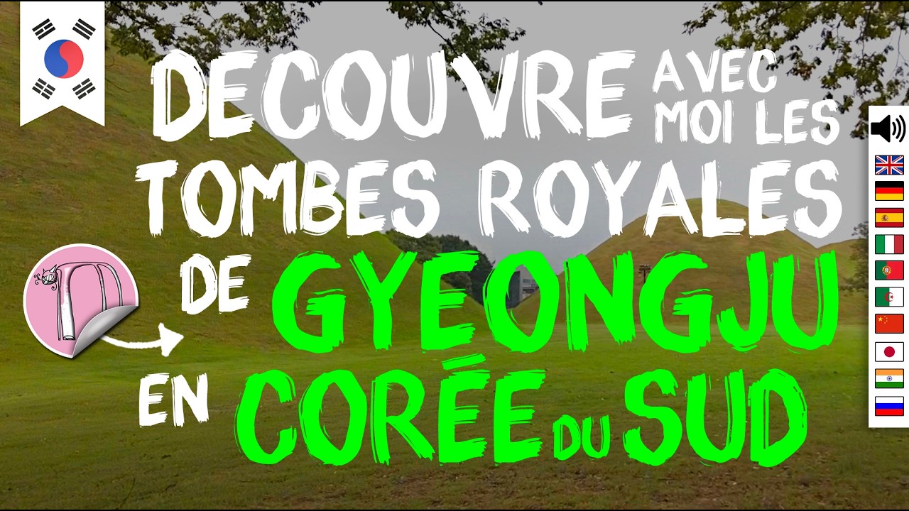 241- Gyeongju Corée du Sud | Le complexe funéraires - Tombes - Tumulis