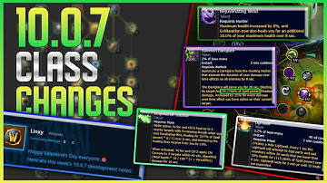 10.0.7 Dev Notes: Unholy, Monk, Paladin, Warlock & More Class Changes coming!