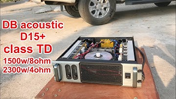 Oánh sub kép coil 125 SK hết thuốc , DB acoustic KD-1500 ( D15+ ) chính hãng .DVH Audio 036 355 3277