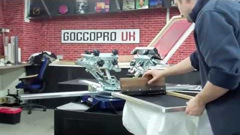 GOCCOPRO UK - 2 Colour print with Dryer and carousel space saving combo