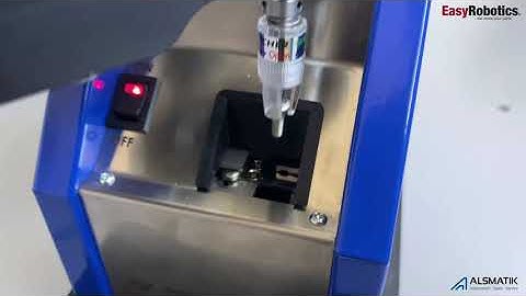 Kolver industrial screwdriver - automated assembly robot cell