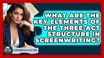 What Are the Key Elements of the Three-Act Structure in Screenwriting? | Screenwriter