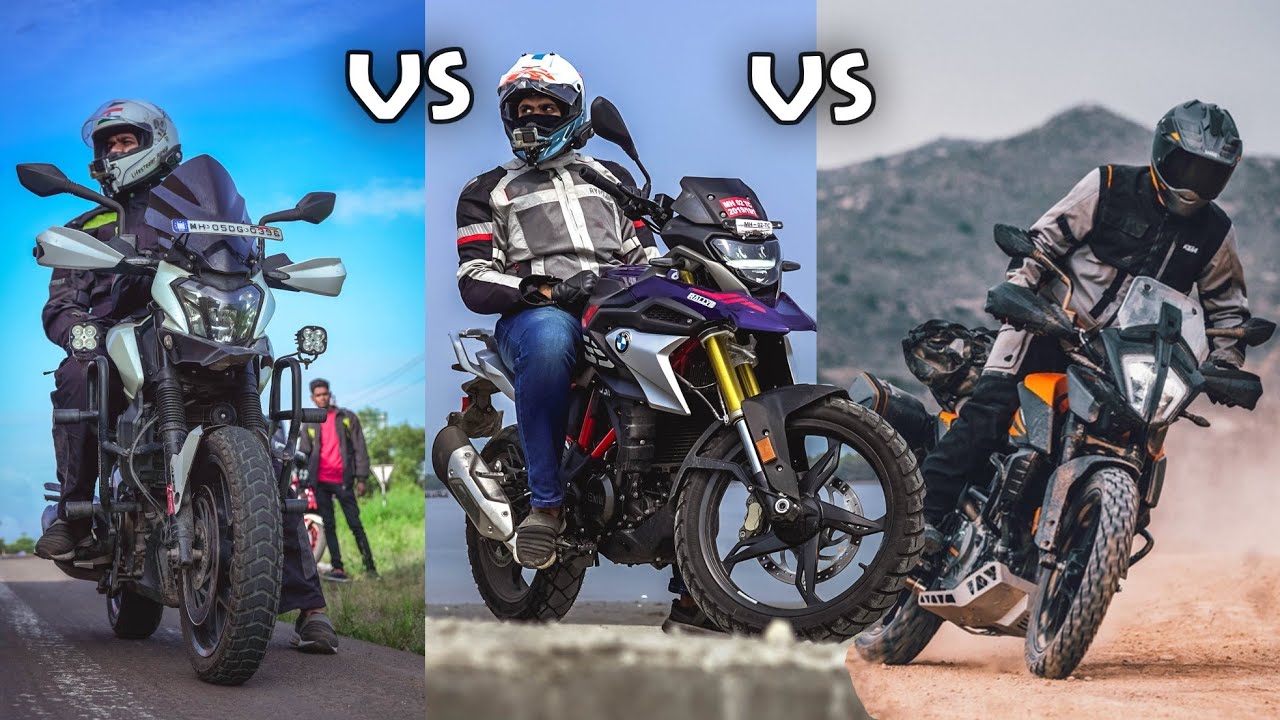 Dominar 400 VS BMW G310GS VS KTM 390 ADV - YouTube