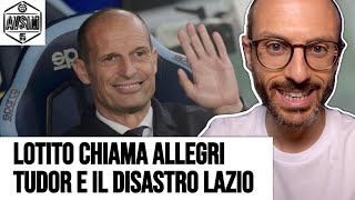 Tudor si dimette e Lotito chiama Allegri! Disastro Lazio e problemi del calcio italiano ||| Avsim