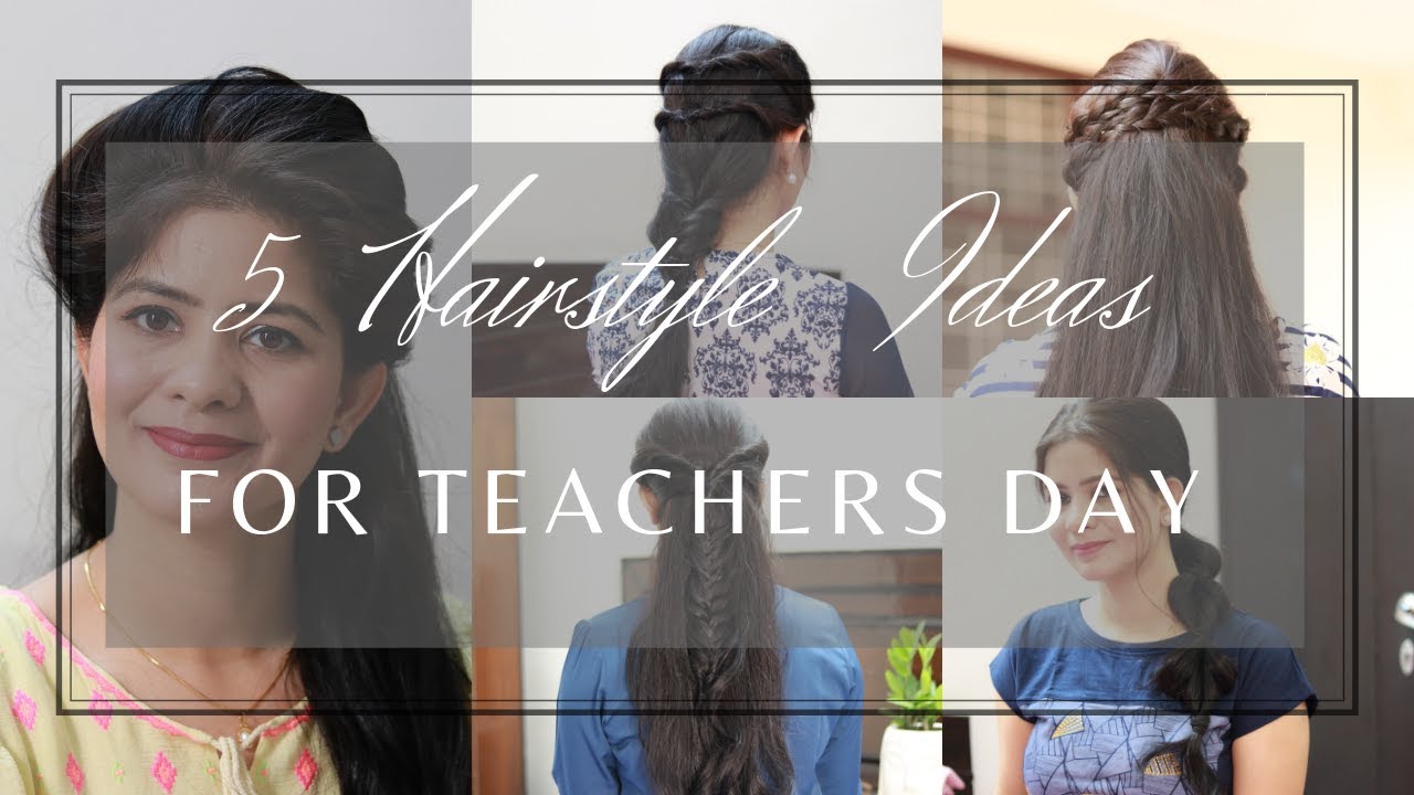 Teachers Day पर कैसा hairstyle बनाएं ? साड़ी के साथ hairstyle