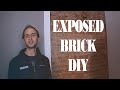 How to Expose a Brick Wall Inside Your House - DIY