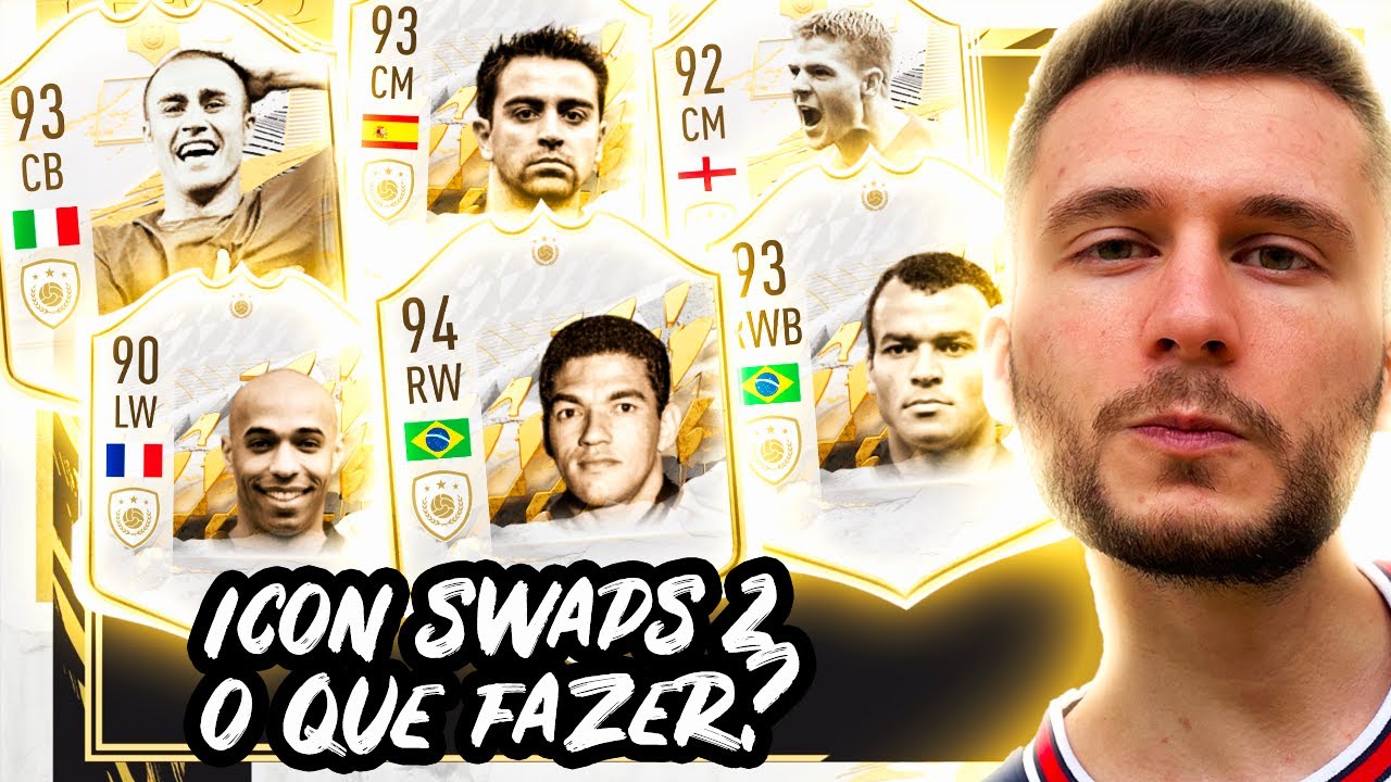 ICON SWAPS 2 - QUAL ESCOLHER?? CONFIRA AS MELHORES OPÇÕES!! FIFA 22 - UT