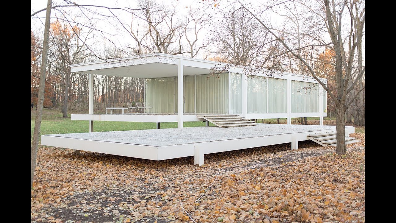 Farnsworth House Interior View