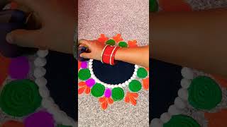 simple jagannath rangoli design#rangoli#new#trending#shorts#ytshorts#kolam#muggulu#art#rangoli#viral