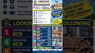 π΄π² Oman Job Vacancy 2026 | Muscat Electrical Contractor Hiring | Driver, Mason, Carpenter & π΄π² Oman Job Vacancy 2026 | Muscat Electrical Contractor Hiring | Driver, Mason, Carpenter &