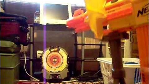 Nerf Stampede ECS test fire