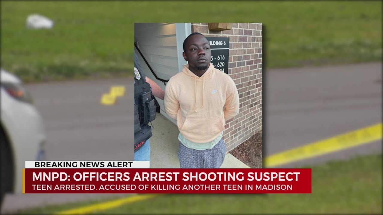 Officers arrest Madison shooting suspect - YouTube