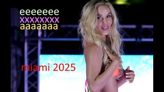 EXA Models 💃👠| Best Highlights Miami Bikinis Swim Week | Top Swimwear Designs 2025