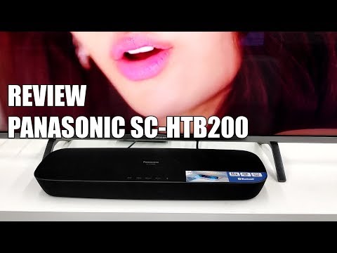 Review Panasonic SC-HTB200 Nueva Barra de sonido Bluetooth compacta 2018