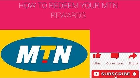 how to redeem your mtn points for data bundle/airtime