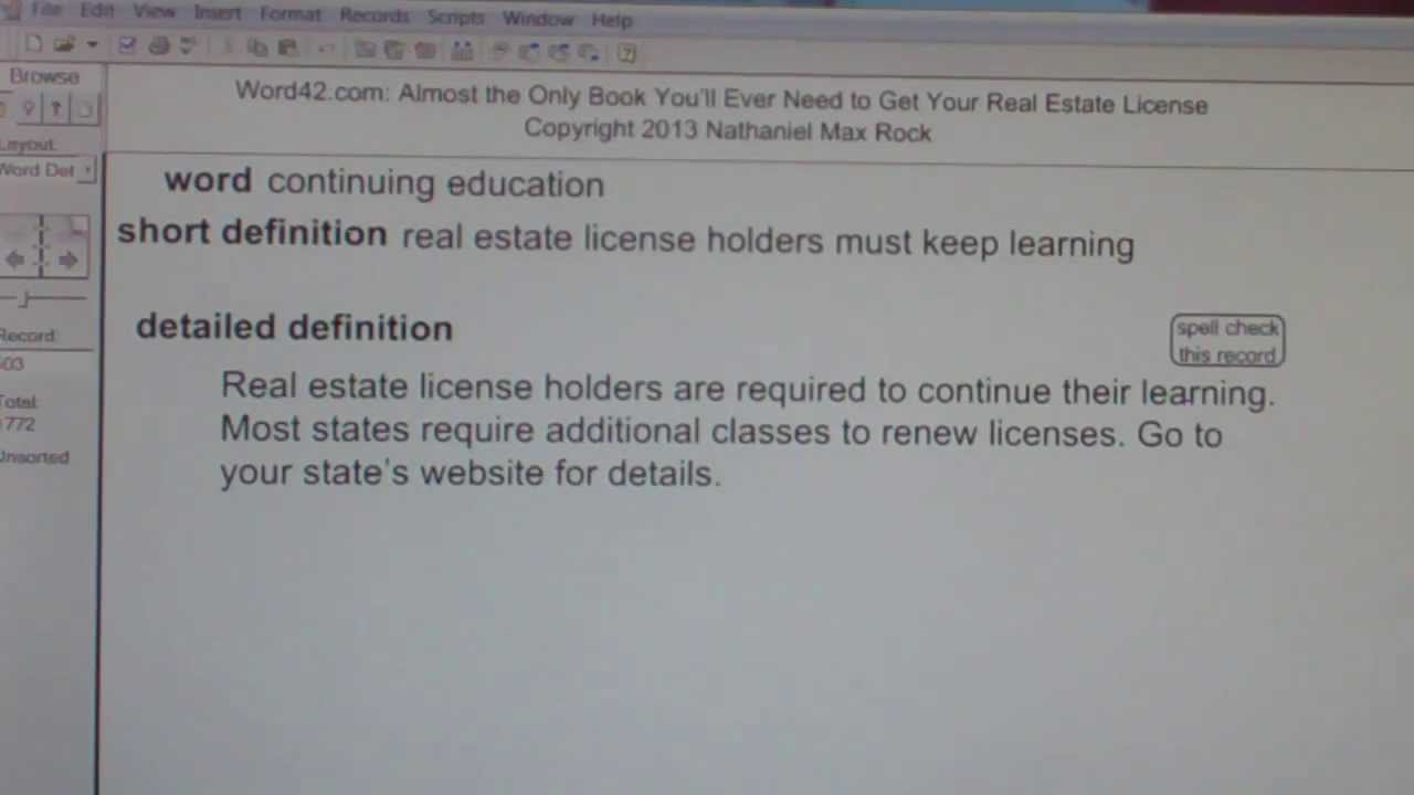 continuing education Real Estate License Exam Study Guide AgentExamPass
