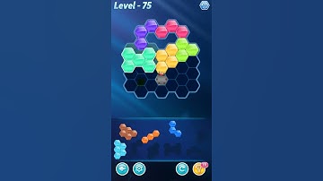 BLOCK! Hexa Puzzle! Professional Level 75 (Rotate) - Lösung Solution Walkthrough