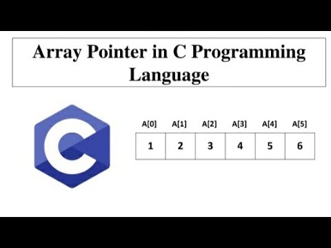 Array Pointer in C Programming Language | Pointer in Array by @Meta ...