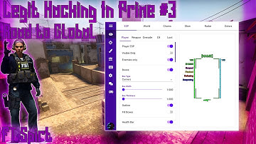 CS: GO Legit Hacking in Prime #3 - Road to Global | FT.Spirt