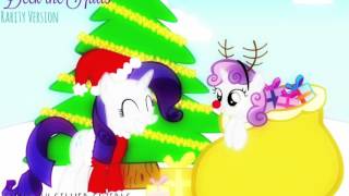 Mlp Christmas Week Deck The Halls Cover Rarity Version
