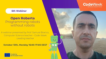 Open Roberta – Programming Robots Without Robots | EU Code Week Webinar
