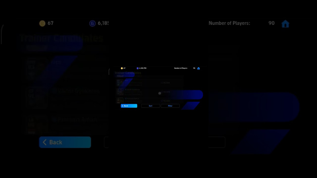 How to Train a player using legacy transfer 