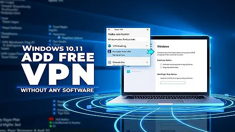How to add Free Vpn in Windows 10, 11 Without any software.