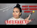 STORY TIME: CRAZY MAKEUP CLIENT ASKED TO SLEEP OVER | MAKEUP CLIENT HORROR STORY | Hillary Bakhuis