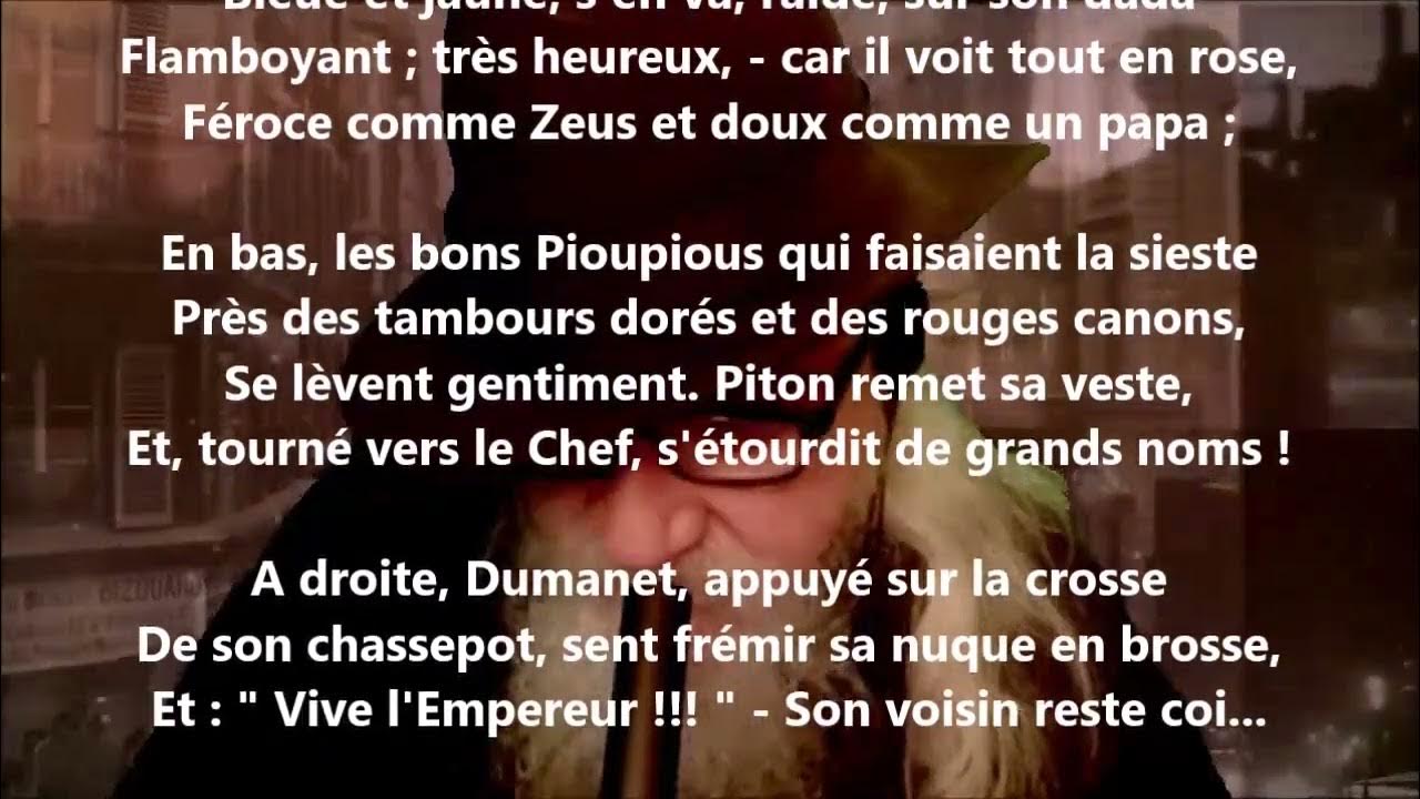 L'eclatante Victoire De Sarrebruck Arthur Rimbaud Theme L'éclatante victoire de Sarrebruck - Arthur Rimbaud lu par Yvon Jean