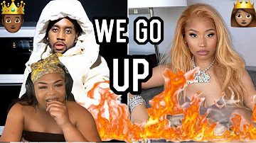 Nicki Minaj ft Fivio Foreign  - we go up [audio] Reaction Queen Ate🔥🤯