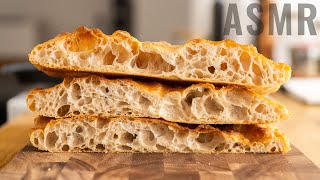ASRM  How To Make Roman Pizza Style. 24 Hour Pizza Dough High Hydration Recipe.